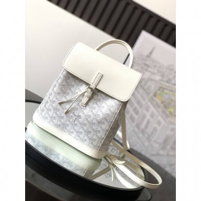 Goyard Alpin Mini Backpack White GOBS3126