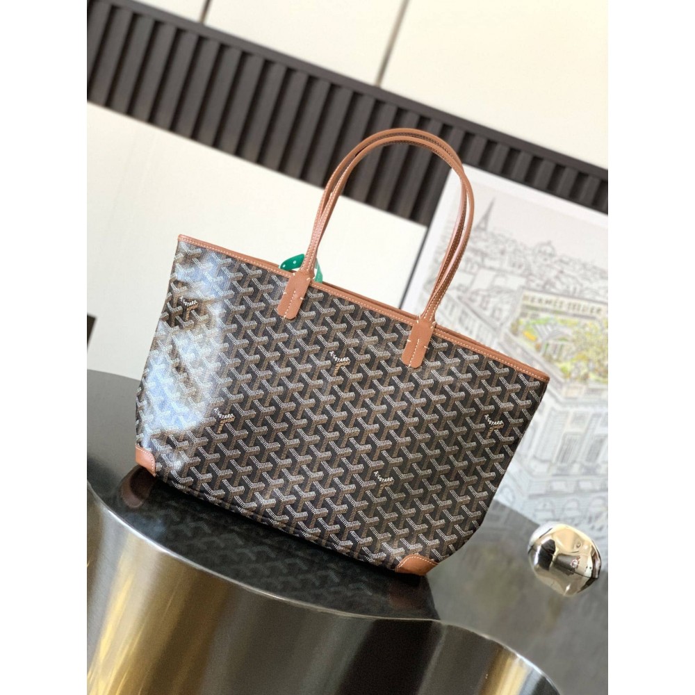 Goyard Artois PM Bag Black & Tan GOBS3333