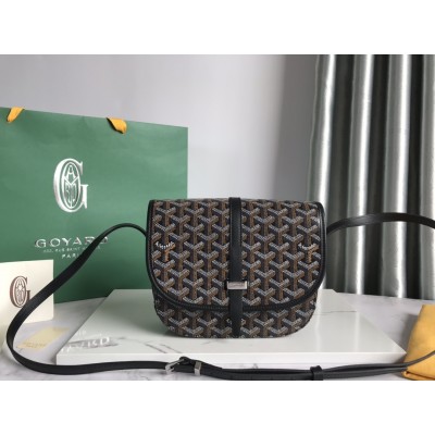 Goyard Belvedere PM Bag Black GOBS3072