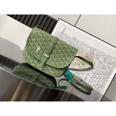 Goyard Belvedere PM Bag Limited Edition Forest Green GOBS3078