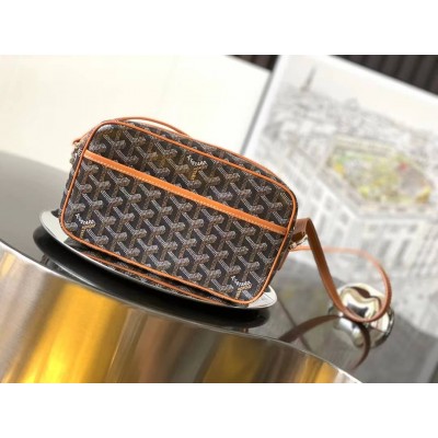 Goyard Cap-Vert PM Bag Black & Tan GOBS3086