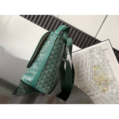 Goyard Capetien MM Messenger Bag Green GOBS3113