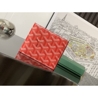 Goyard Card Wallet Red GOBS3480