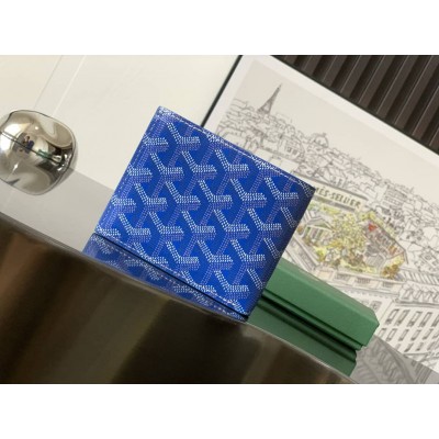 Goyard Card Wallet Sky Blue GOBS3481