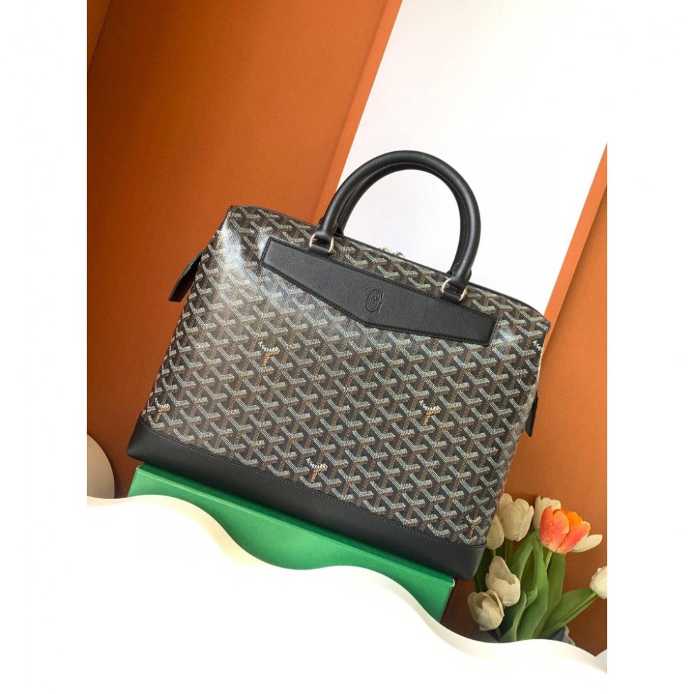 Goyard Cisalpin Document Case Black GOBS3021