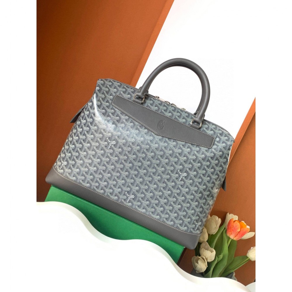 Goyard Cisalpin Document Case Grey GOBS3024