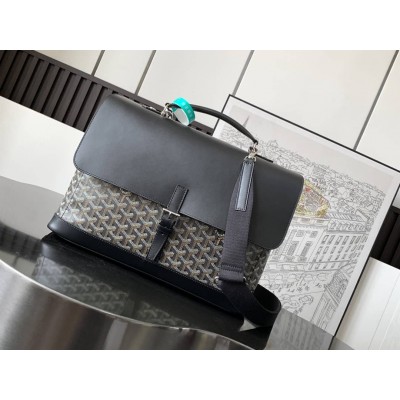 Goyard Citadin PM Messenger Bag Black GOBS3116