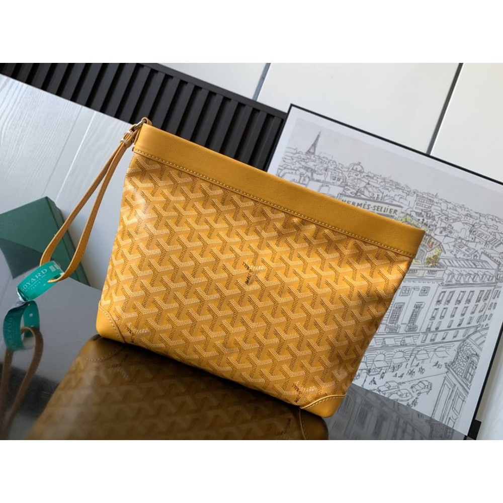 Goyard Conti Pouch Yellow GOBS3212