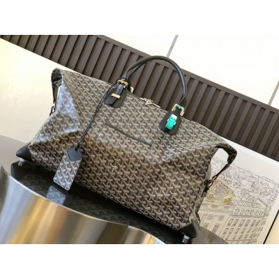 Goyard Duffle Bag 55 Black GOBS3379