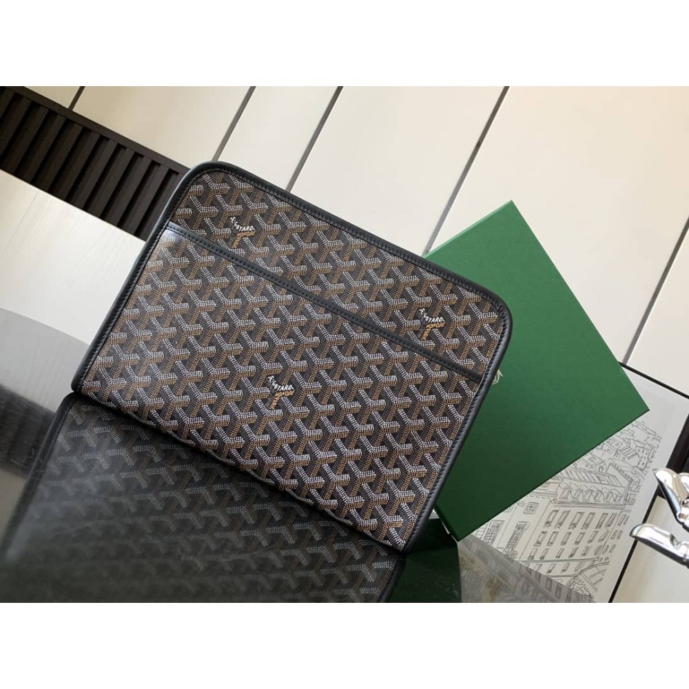 Goyard Jouvence GM Toiletry Bag Black GOBS3400