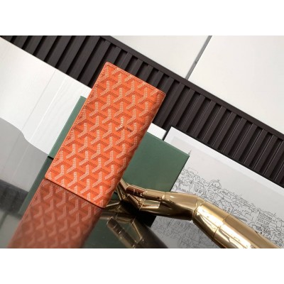 Goyard Long Wallet Orange GOBS3490