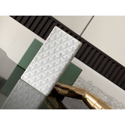 Goyard Long Wallet White GOBS3493