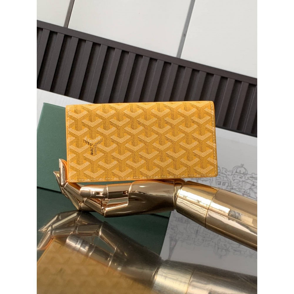 Goyard Long Wallet Yellow GOBS3494