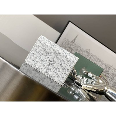 Goyard Malesherbes Card Wallet White GOBS3045