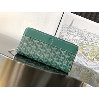 Goyard Matignon GM Wallet Green GOBS3498