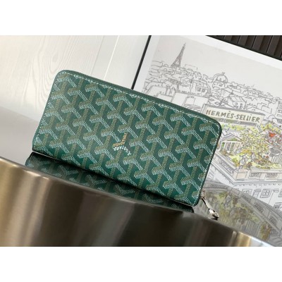 Goyard Matignon GM Wallet Green GOBS3498