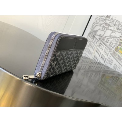 Goyard Matignon GM Wallet Grey GOBS3499