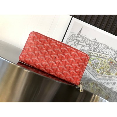 Goyard Matignon GM Wallet Red GOBS3502