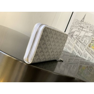 Goyard Matignon GM Wallet White GOBS3504