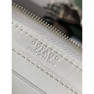 Goyard Matignon Mini Wallet White GOBS3200