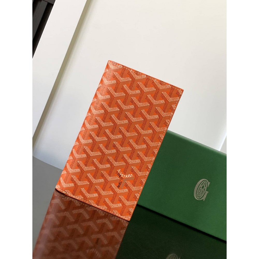 Goyard Multifunctional Travel Wallet Orange GOBS3512