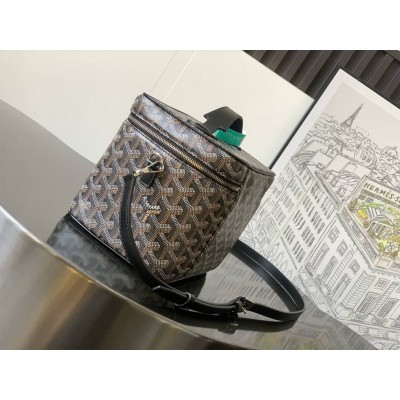 Goyard Muse Vanity Case Black GOBS3444