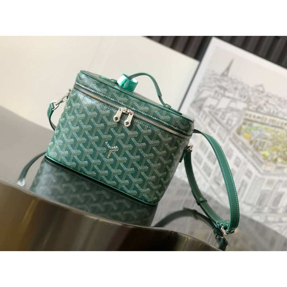 Goyard Muse Vanity Case Green GOBS3447