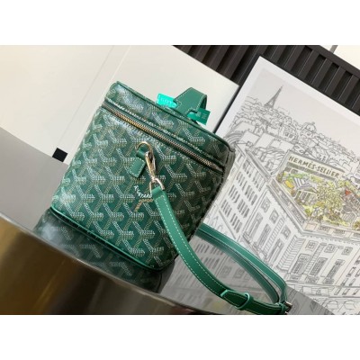 Goyard Muse Vanity Case Green GOBS3447