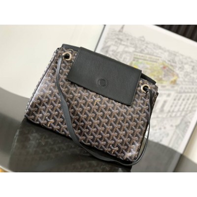 Goyard Rouette Souple Bag Black GOBS3292