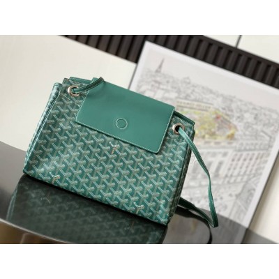 Goyard Rouette Souple Bag Green GOBS3294