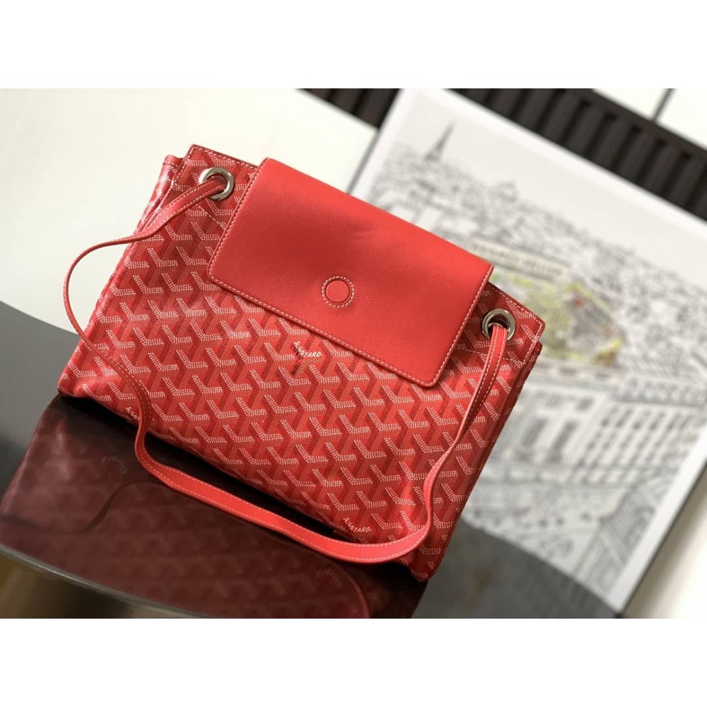 Goyard Rouette Souple Bag Red GOBS3297