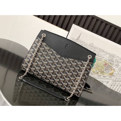 Goyard Rouette Structure PM Bag Black GOBS3299