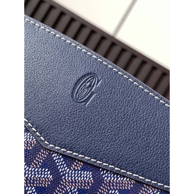 Goyard Rouette Structure PM Bag Navy Blue GOBS3308