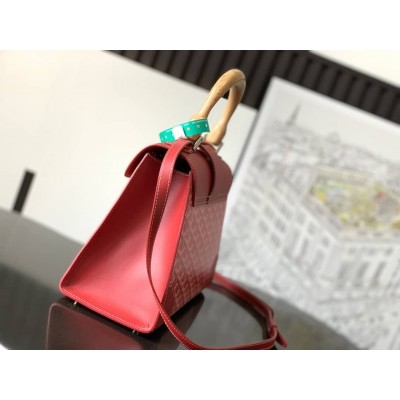 Goyard Saigon PM Bag Red GOBS3239