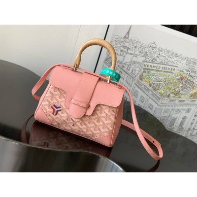 Goyard Saigon Souple Mini Bag Limited Edition Pink GOBS3140