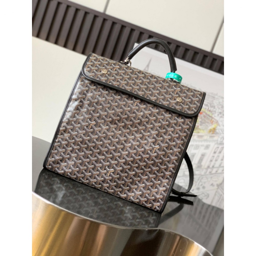 Goyard Saint Leger Backpack Black GOBS3011