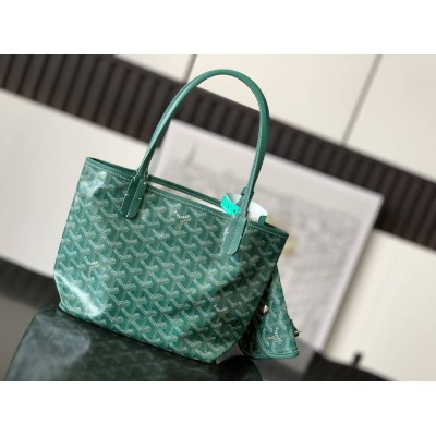 Goyard Saint Louis Mini Bag Green GOBS3163