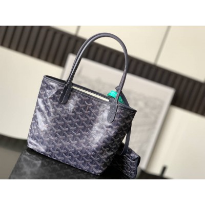 Goyard Saint Louis Mini Bag Navy Blue GOBS3165