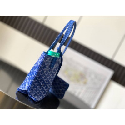 Goyard Saint Louis Mini Bag Sky Blue GOBS3168