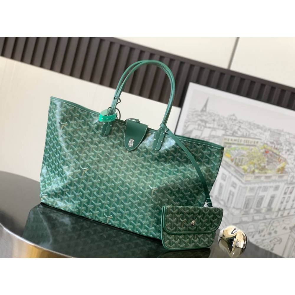 Goyard Saint Louis PM Bag Green GOBS3263