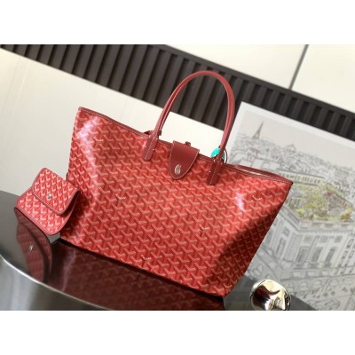 Goyard Saint Louis PM Bag Red GOBS3267