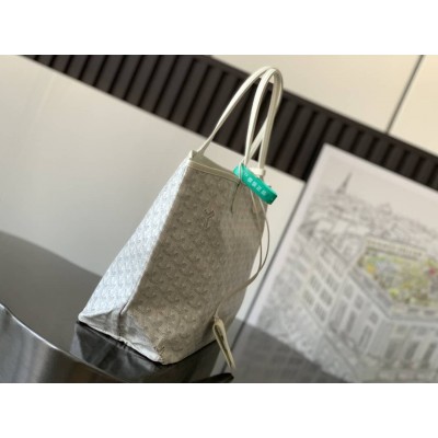 Goyard Saint Louis PM Bag White GOBS3269