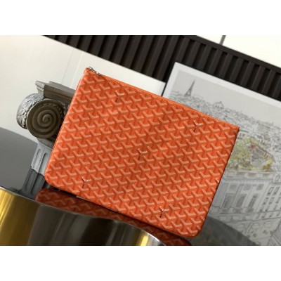 Goyard Senat GM Pouch Orange GOBS3219