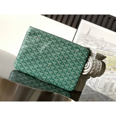 Goyard Senat MM Pouch Green GOBS3225