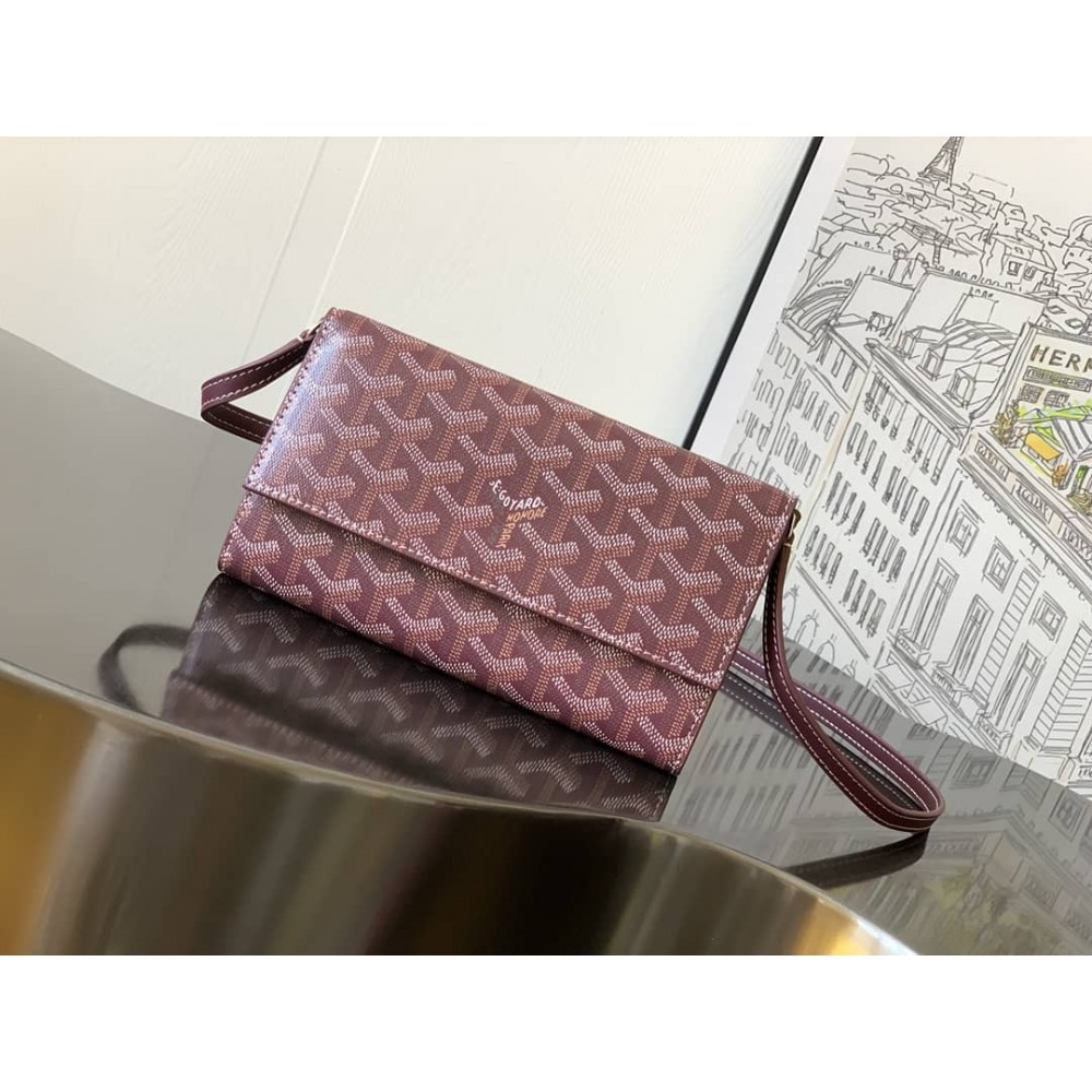 Goyard burgundy best sale