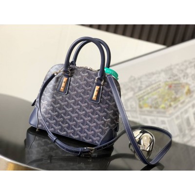 Goyard Vendome Mini Bag Navy Blue GOBS3133