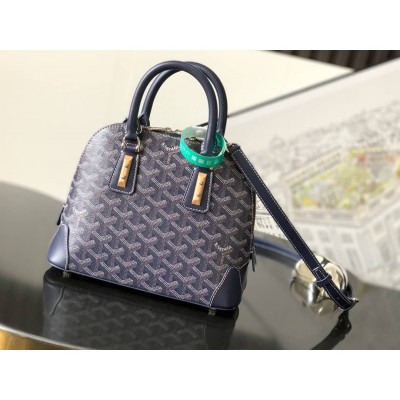 Goyard Vendome Mini Bag Navy Blue GOBS3133