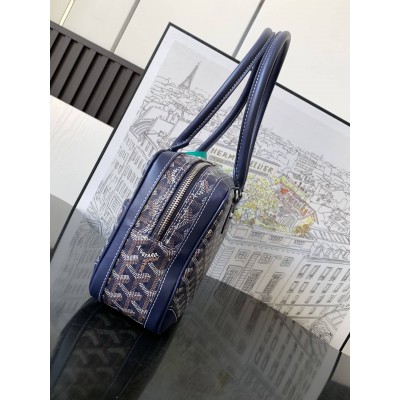 Goyard Vintage Bag Navy Blue GOBS3458