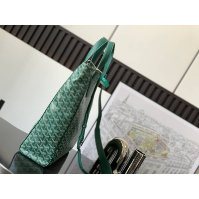 Goyard Voltaire Bag Green GOBS3321