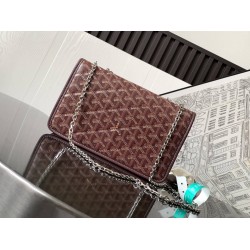 Goyard Alexandre III Bag Burgundy GOBS3273